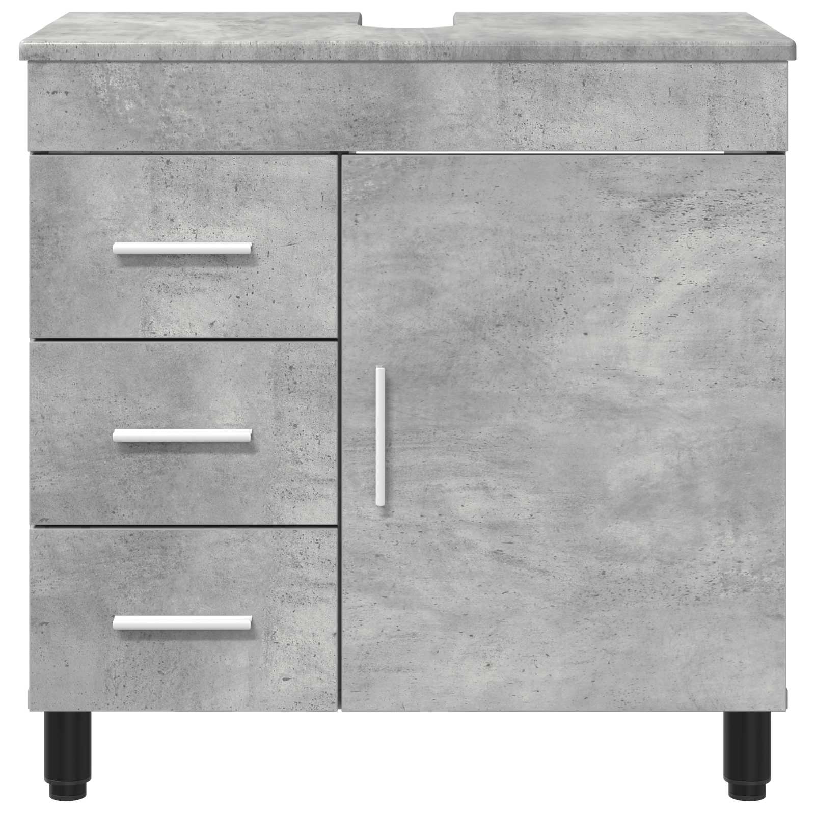 Έπιπλο μπάνιου Γκρι Σκυροδέματος 60 x 35 x 60 εκ. - Pakobazaar