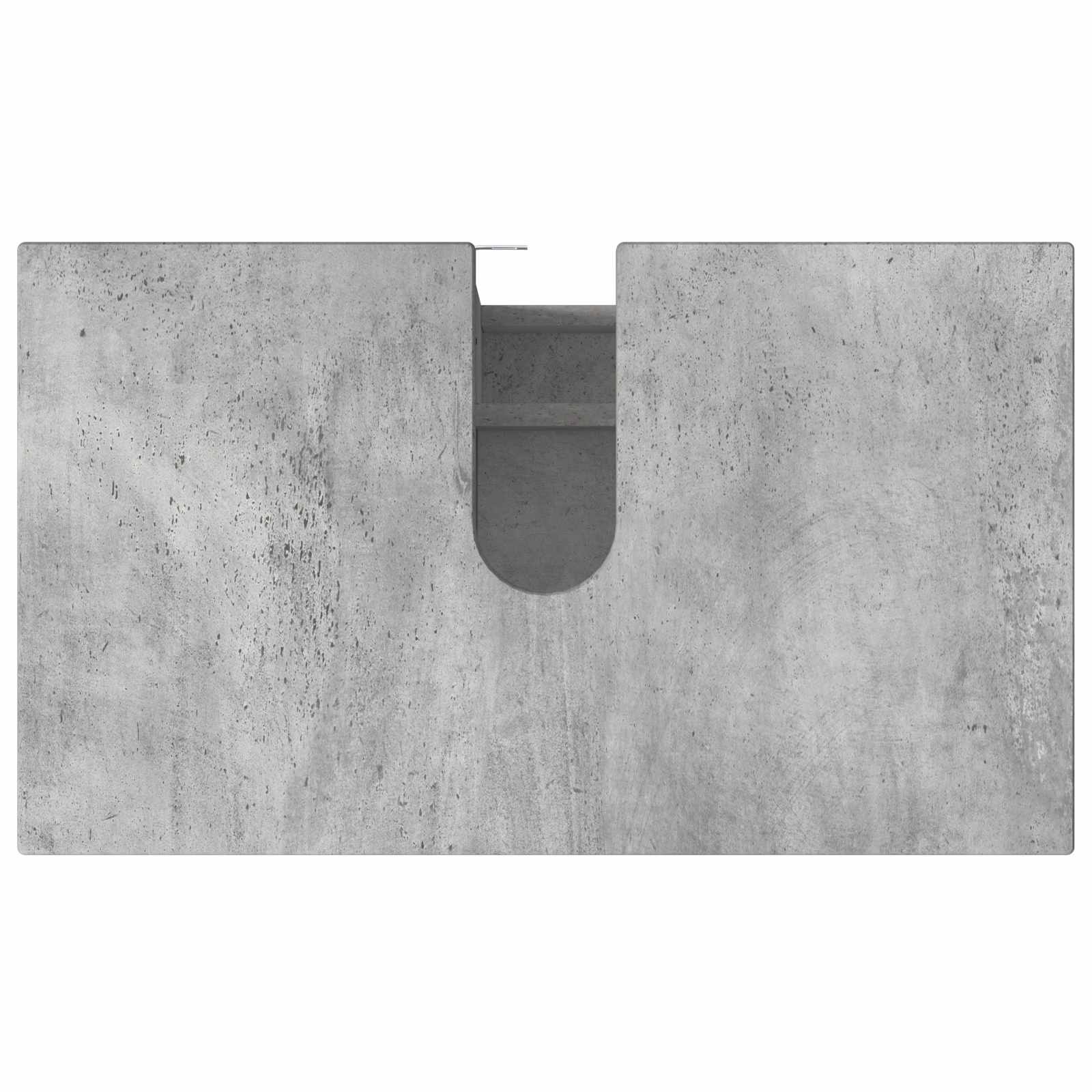 Έπιπλο μπάνιου Γκρι Σκυροδέματος 60 x 35 x 60 εκ. - Pakobazaar