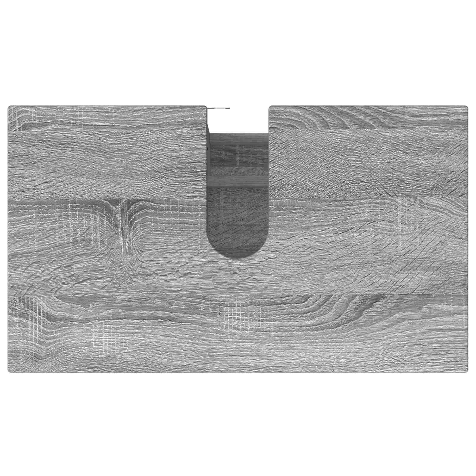 Έπιπλο μπάνιου Γκρι Sonoma 60 x 35 x 60 εκ. Επεξεργασμένο Ξύλο - Pakobazaar