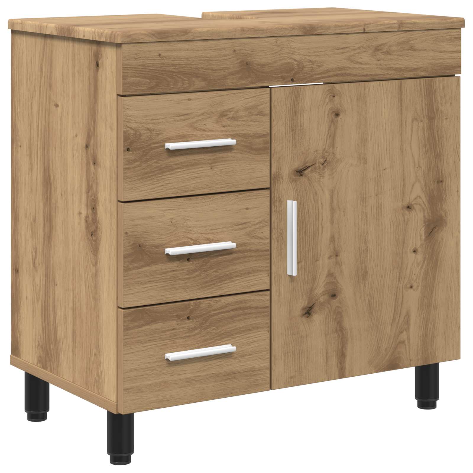 Έπιπλο μπάνιου Artisan Δρυς 60 x 35 x 60 εκ. Επεξεργασμένο Ξύλο - Pakobazaar