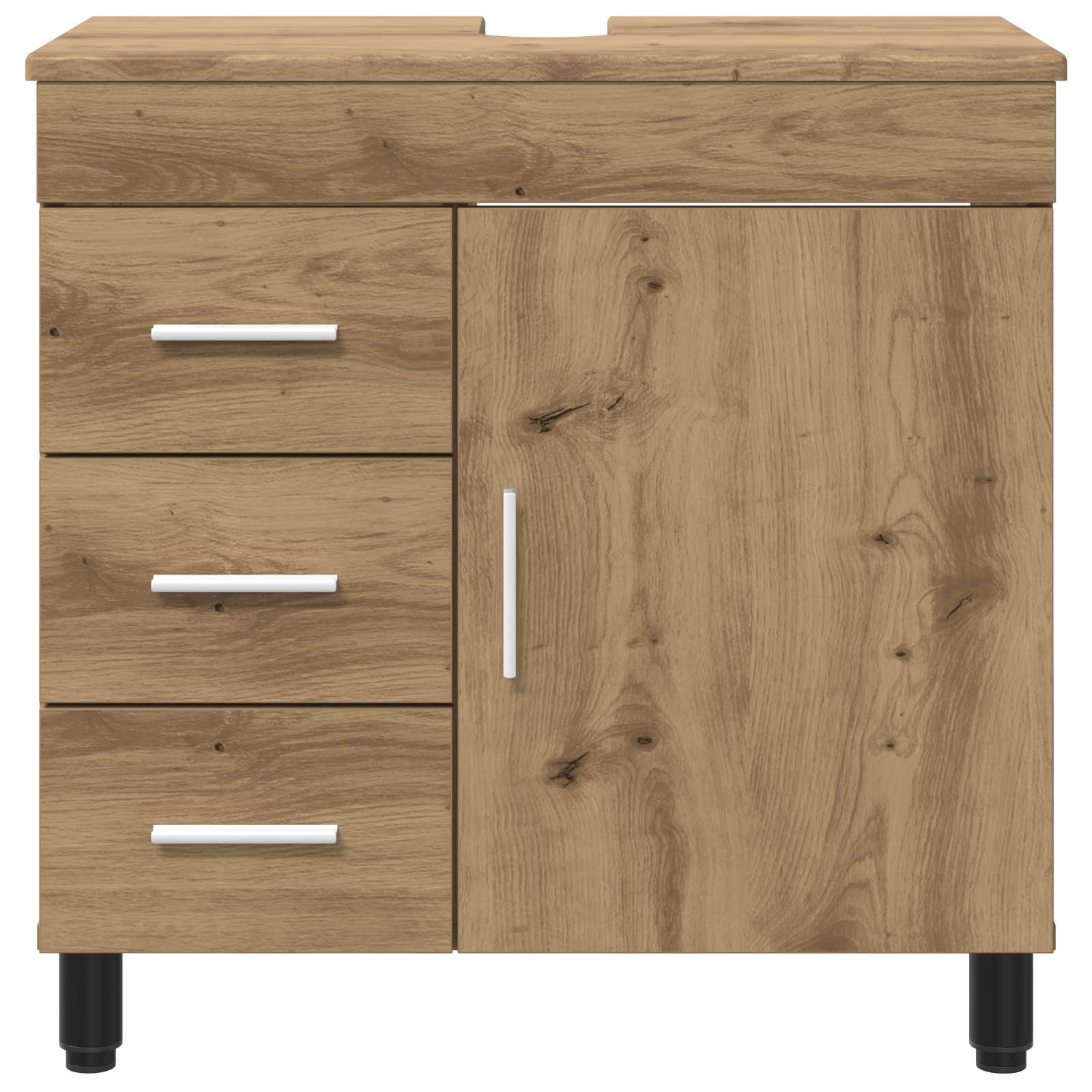 Έπιπλο μπάνιου Artisan Δρυς 60 x 35 x 60 εκ. Επεξεργασμένο Ξύλο - Pakobazaar