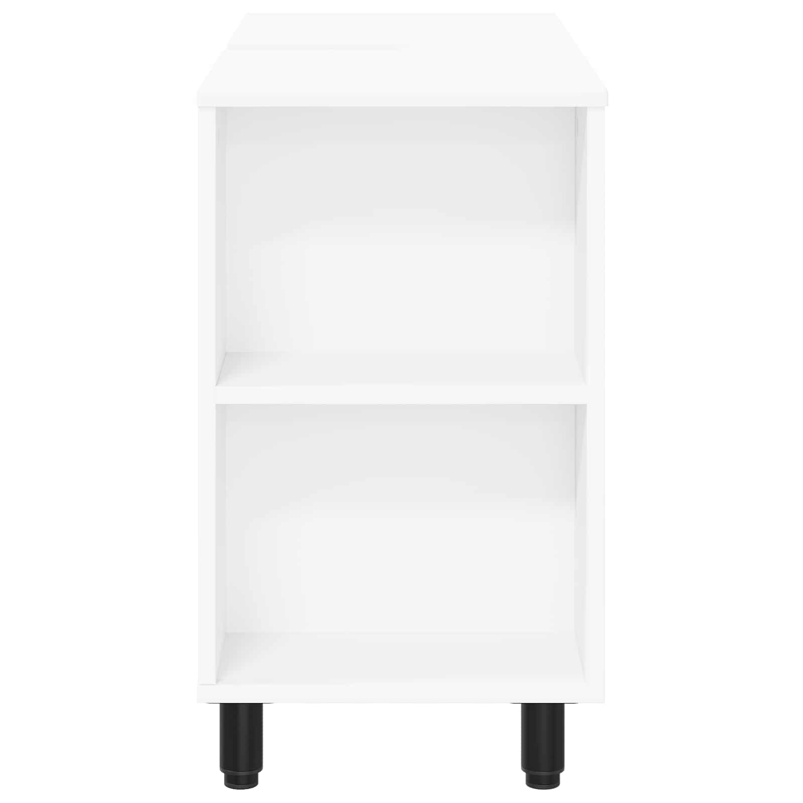 Έπιπλο μπάνιου Λευκό 80 x 35 x 60 cm Επεξεργασμένο Ξύλο - Pakobazaar
