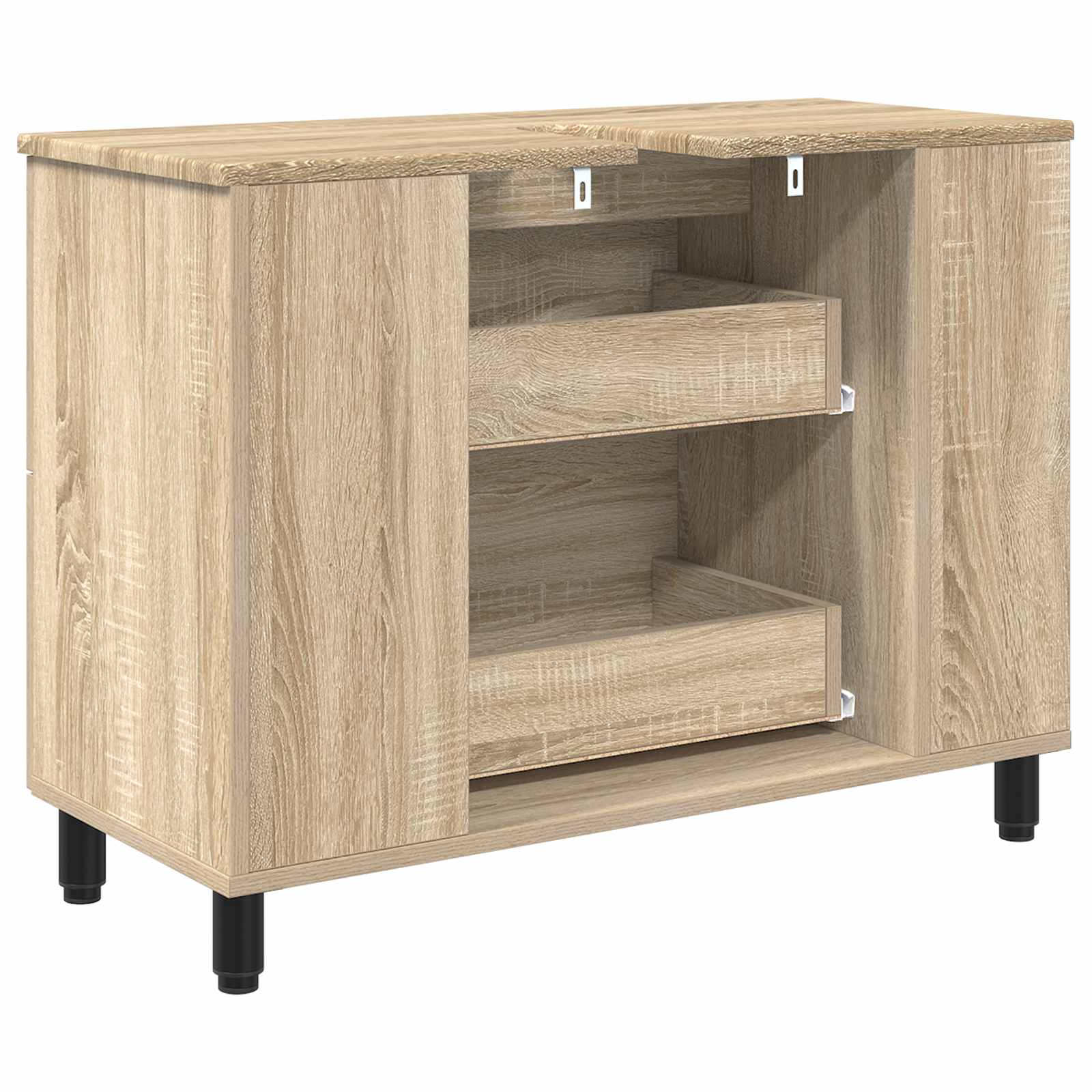 Ντούλαπα κάτω από το νιπτήρα Sonoma Δρυς 80 x 35 x 60 cm - Pakobazaar