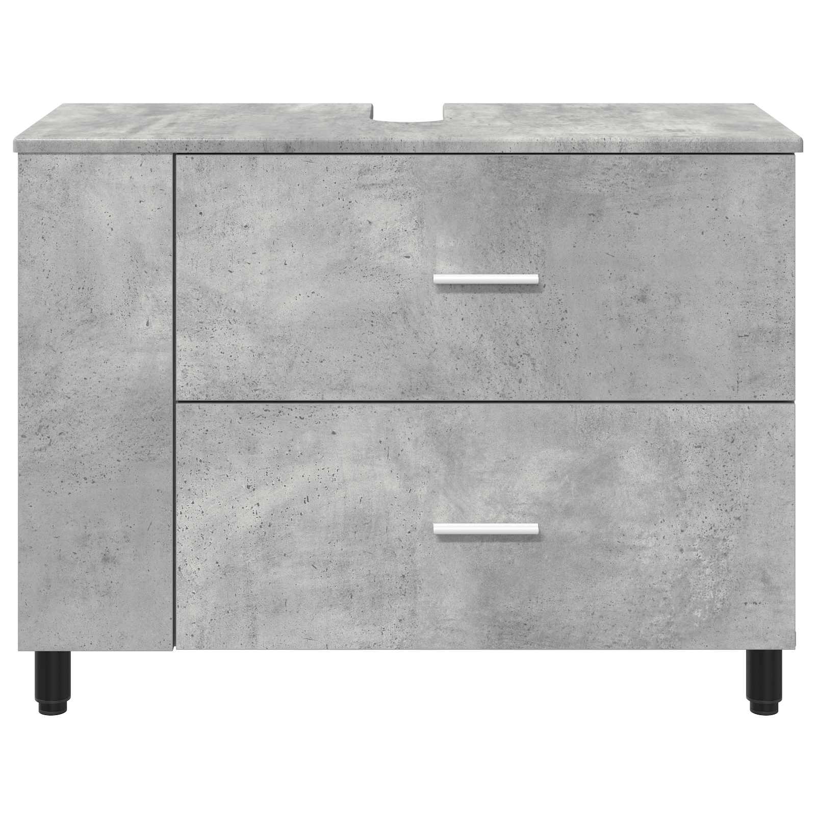 Έπιπλο μπάνιου Γκρι Σκυροδέματος 80 x 35 x 60 cm - Pakobazaar