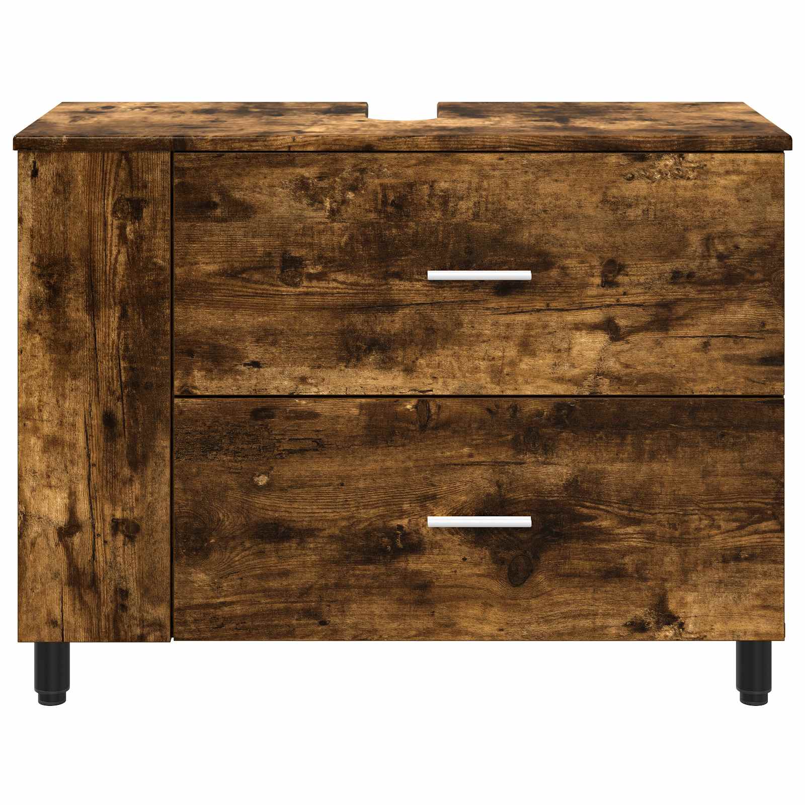 Έπιπλο μπάνιου Καπνισμένο Ξύλο Δρυός 80 x 35 x 60 cm - Pakobazaar