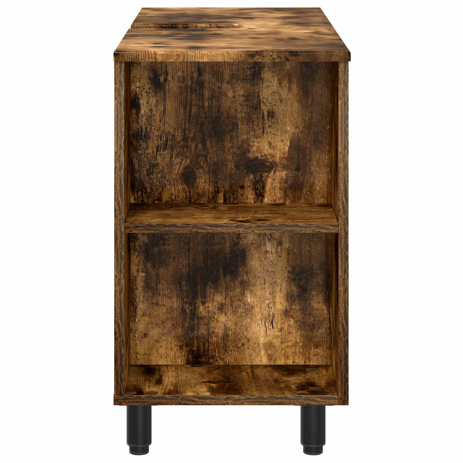 Έπιπλο μπάνιου Καπνισμένο Ξύλο Δρυός 80 x 35 x 60 cm - Pakobazaar