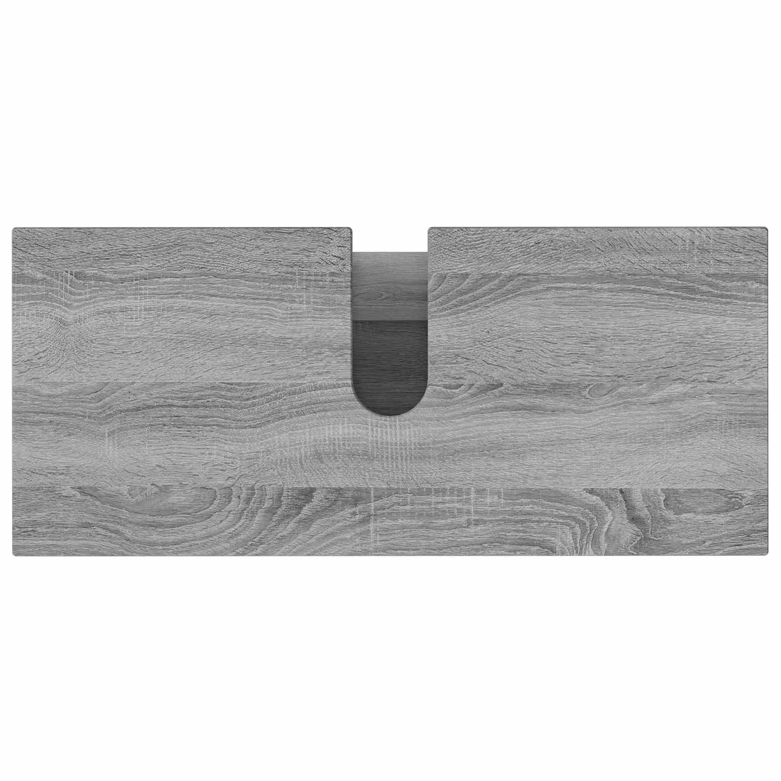 Έπιπλο μπάνιου Γκρι Sonoma 80 x 35 x 60 cm Επεξεργασμένο Ξύλο - Pakobazaar