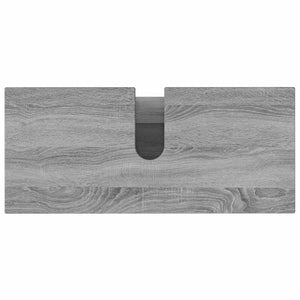 Έπιπλο μπάνιου Γκρι Sonoma 80 x 35 x 60 cm Επεξεργασμένο Ξύλο - Pakobazaar