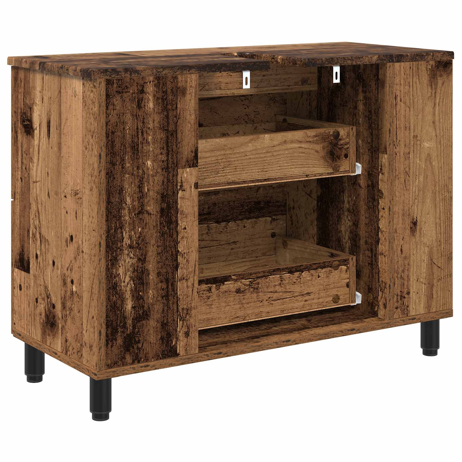 Έπιπλο μπάνιου Παλαιωμένο ξύλο 80 x 35 x 60 cm - Pakobazaar