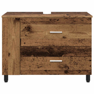 Έπιπλο μπάνιου Παλαιωμένο ξύλο 80 x 35 x 60 cm - Pakobazaar