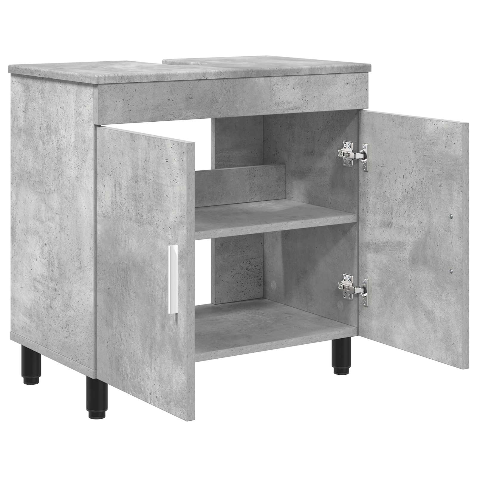 Έπιπλο μπάνιου Γκρι Σκυροδέματος 60 x 35 x 60 εκ. - Pakobazaar