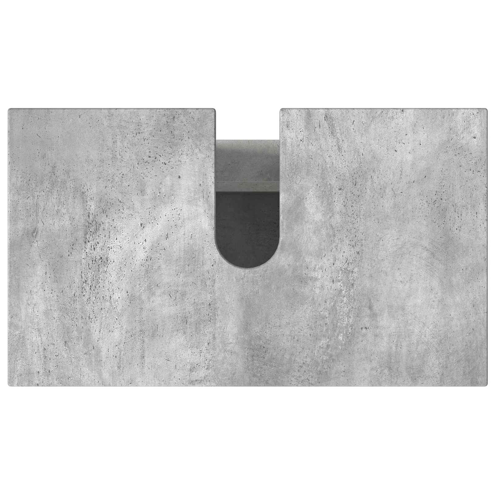 Έπιπλο μπάνιου Γκρι Σκυροδέματος 60 x 35 x 60 εκ. - Pakobazaar