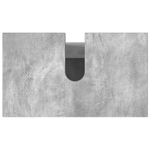 Έπιπλο μπάνιου Γκρι Σκυροδέματος 60 x 35 x 60 εκ. - Pakobazaar
