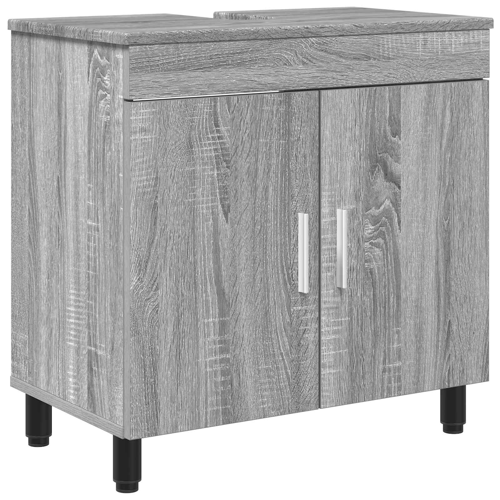 Έπιπλο μπάνιου Γκρι Sonoma 60 x 35 x 60 εκ. Επεξεργασμένο Ξύλο - Pakobazaar