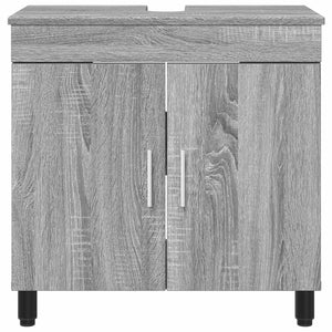 Έπιπλο μπάνιου Γκρι Sonoma 60 x 35 x 60 εκ. Επεξεργασμένο Ξύλο - Pakobazaar