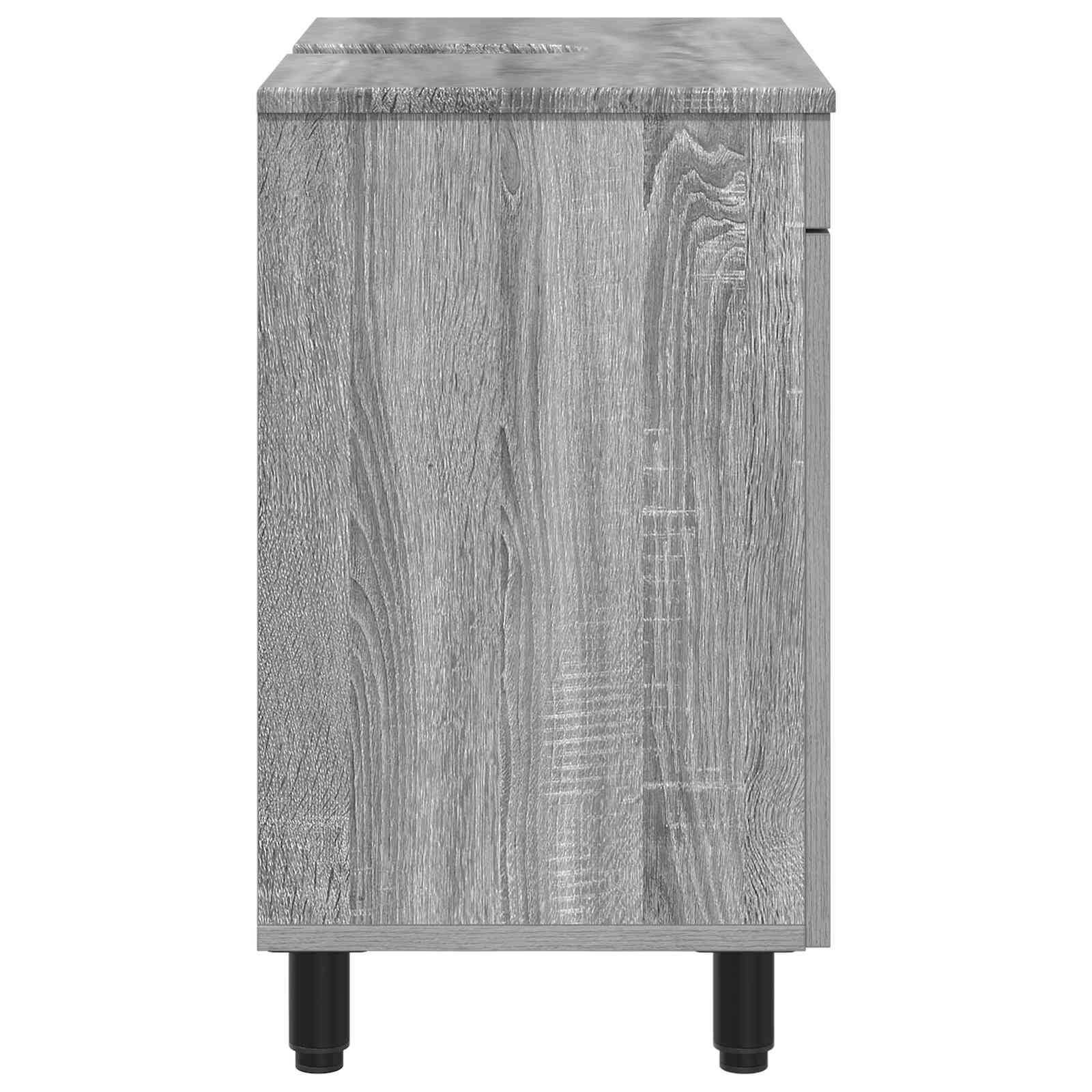 Έπιπλο μπάνιου Γκρι Sonoma 60 x 35 x 60 εκ. Επεξεργασμένο Ξύλο - Pakobazaar