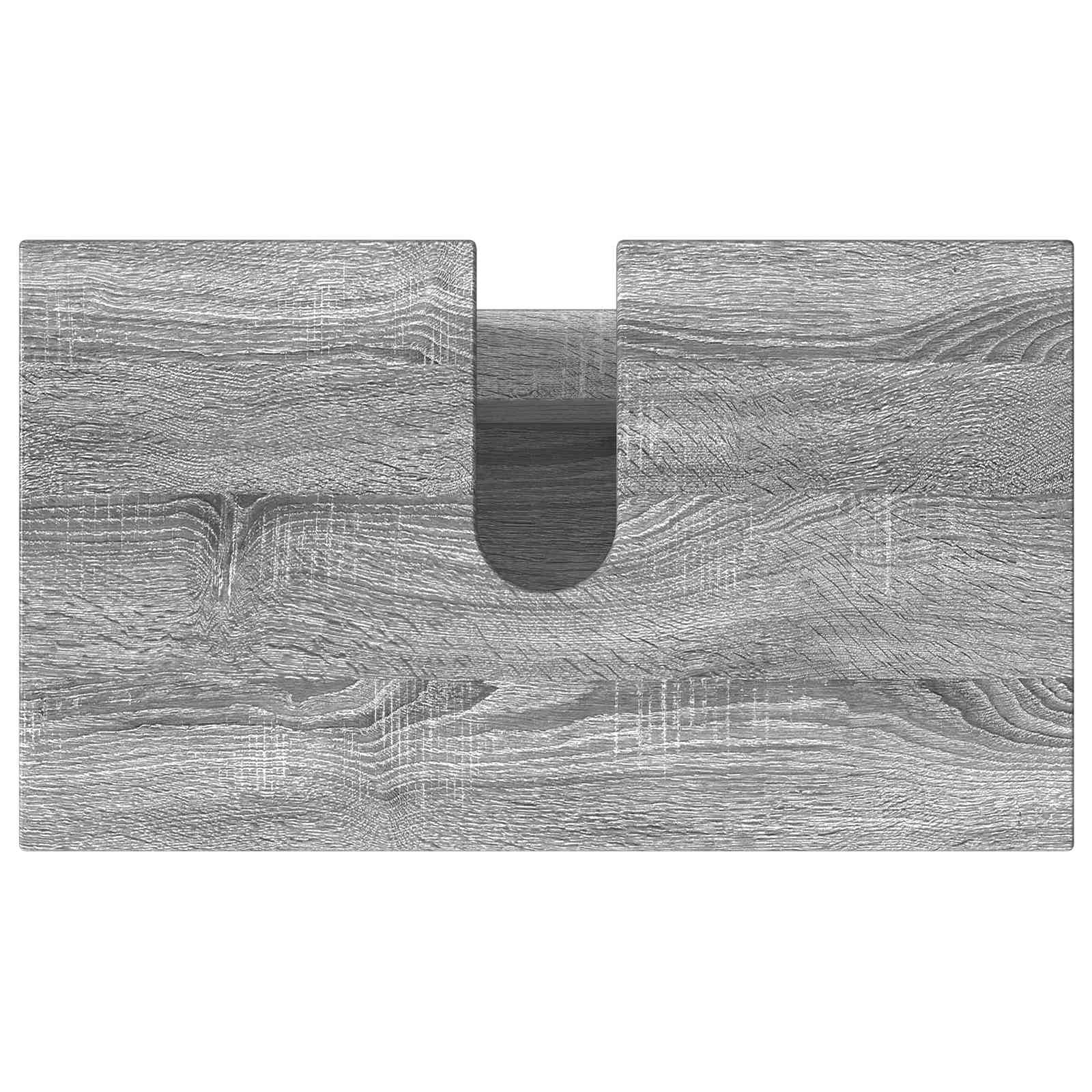 Έπιπλο μπάνιου Γκρι Sonoma 60 x 35 x 60 εκ. Επεξεργασμένο Ξύλο - Pakobazaar