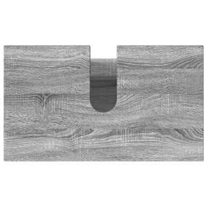 Έπιπλο μπάνιου Γκρι Sonoma 60 x 35 x 60 εκ. Επεξεργασμένο Ξύλο - Pakobazaar