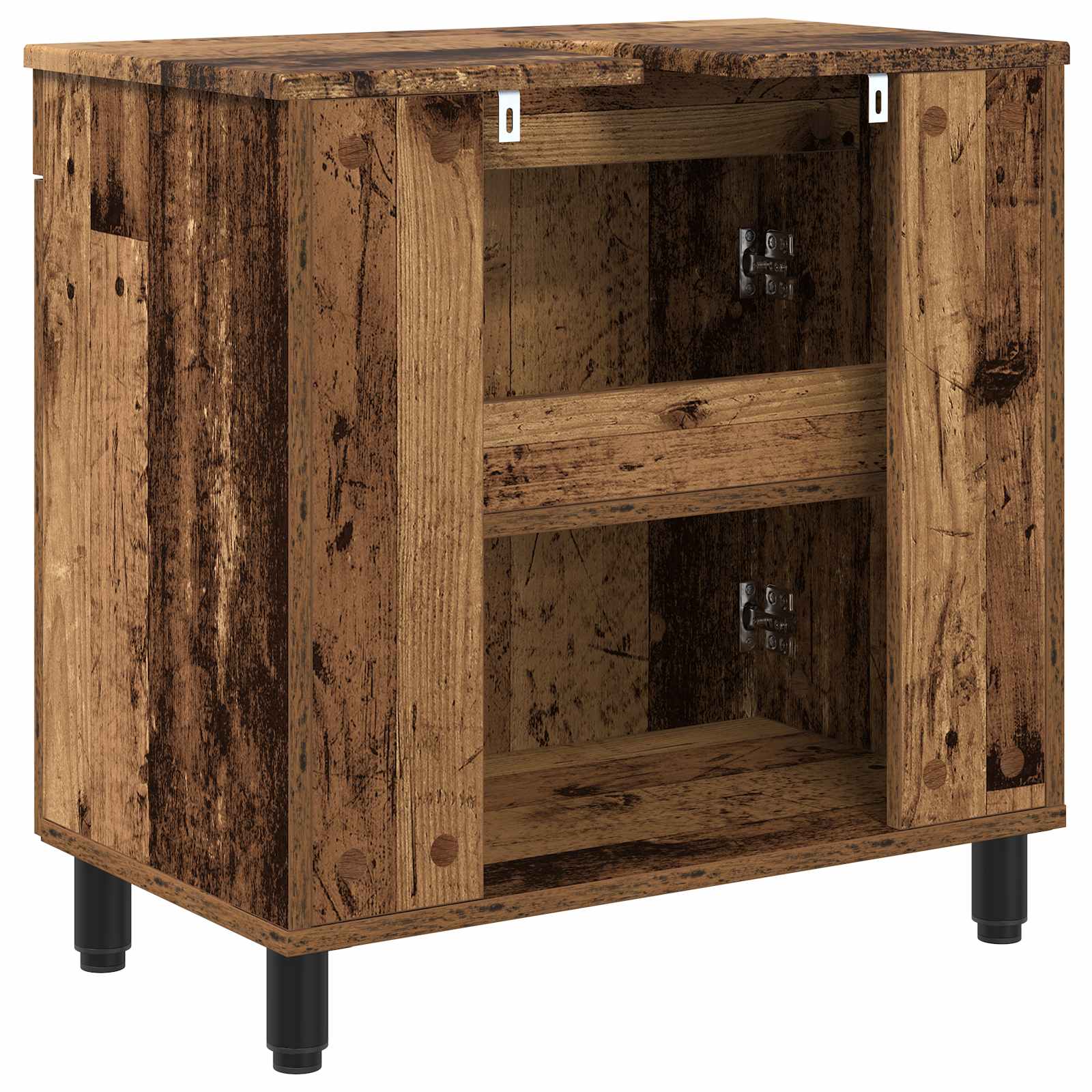 Έπιπλο μπάνιου Παλαιωμένο ξύλο 60 x 35 x 60 εκ. - Pakobazaar