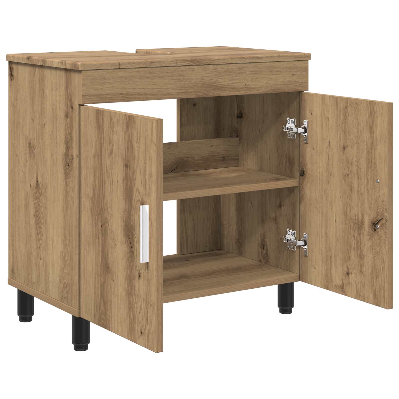 Έπιπλο μπάνιου Artisan Δρυς 60 x 35 x 60 εκ. Επεξεργασμένο Ξύλο - Pakobazaar
