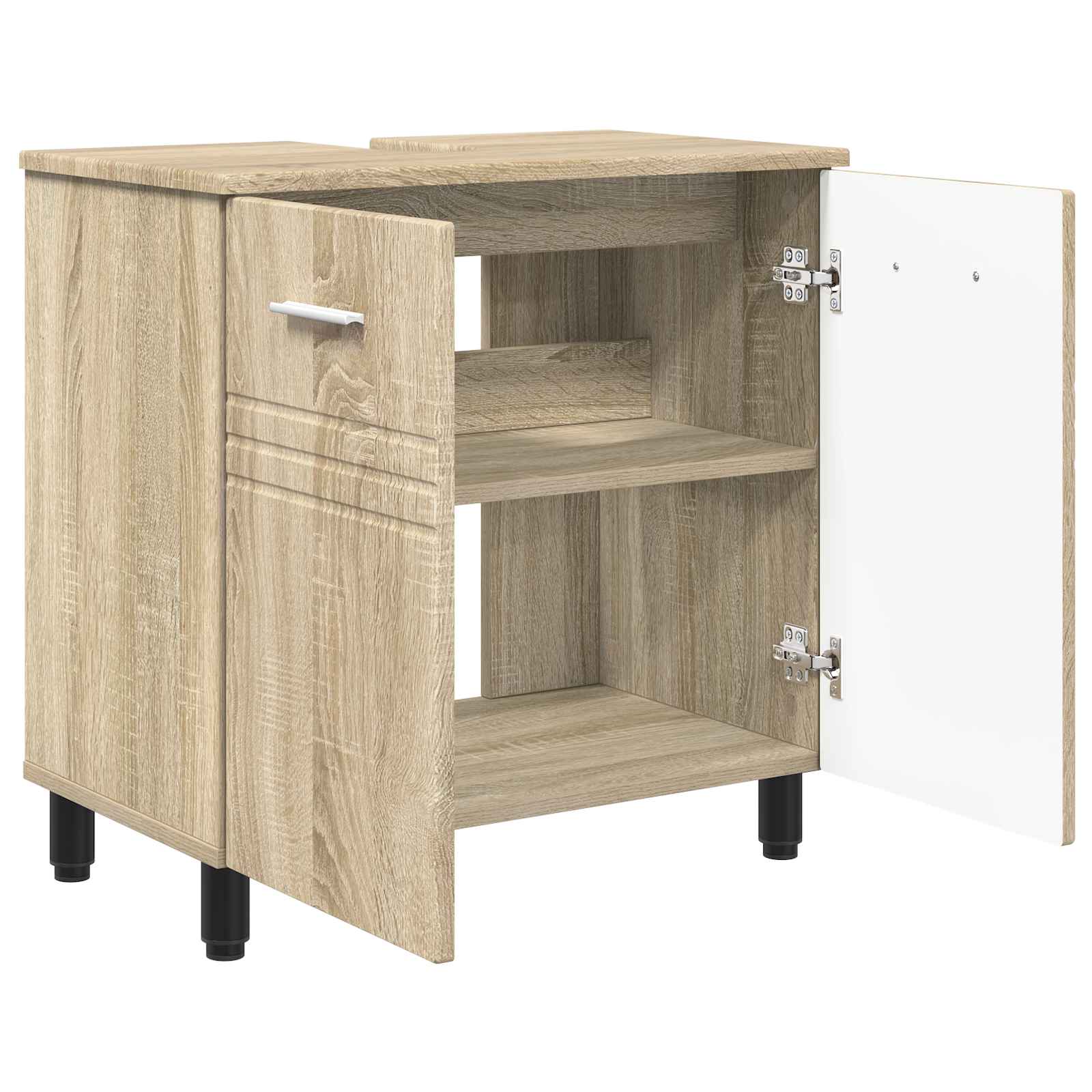 Έπιπλο μπάνιου Sonoma Δρυς 60 x 35 x 60 εκ. Επεξεργασμένο Ξύλο - Pakobazaar