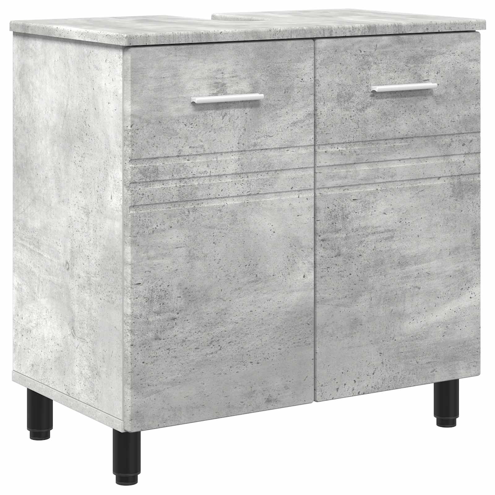 Έπιπλο μπάνιου Γκρι Σκυροδέματος 60 x 35 x 60 εκ. - Pakobazaar