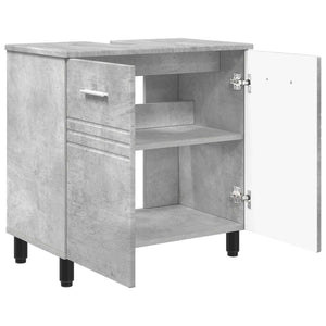 Έπιπλο μπάνιου Γκρι Σκυροδέματος 60 x 35 x 60 εκ. - Pakobazaar