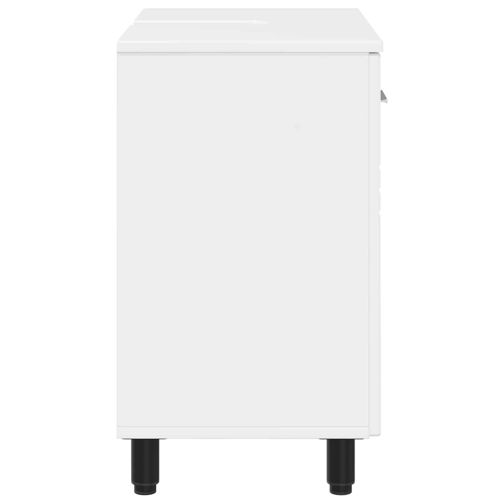 Έπιπλο μπάνιου Γυαλιστερό Λευκό 60 x 35 x 60 εκ. - Pakobazaar