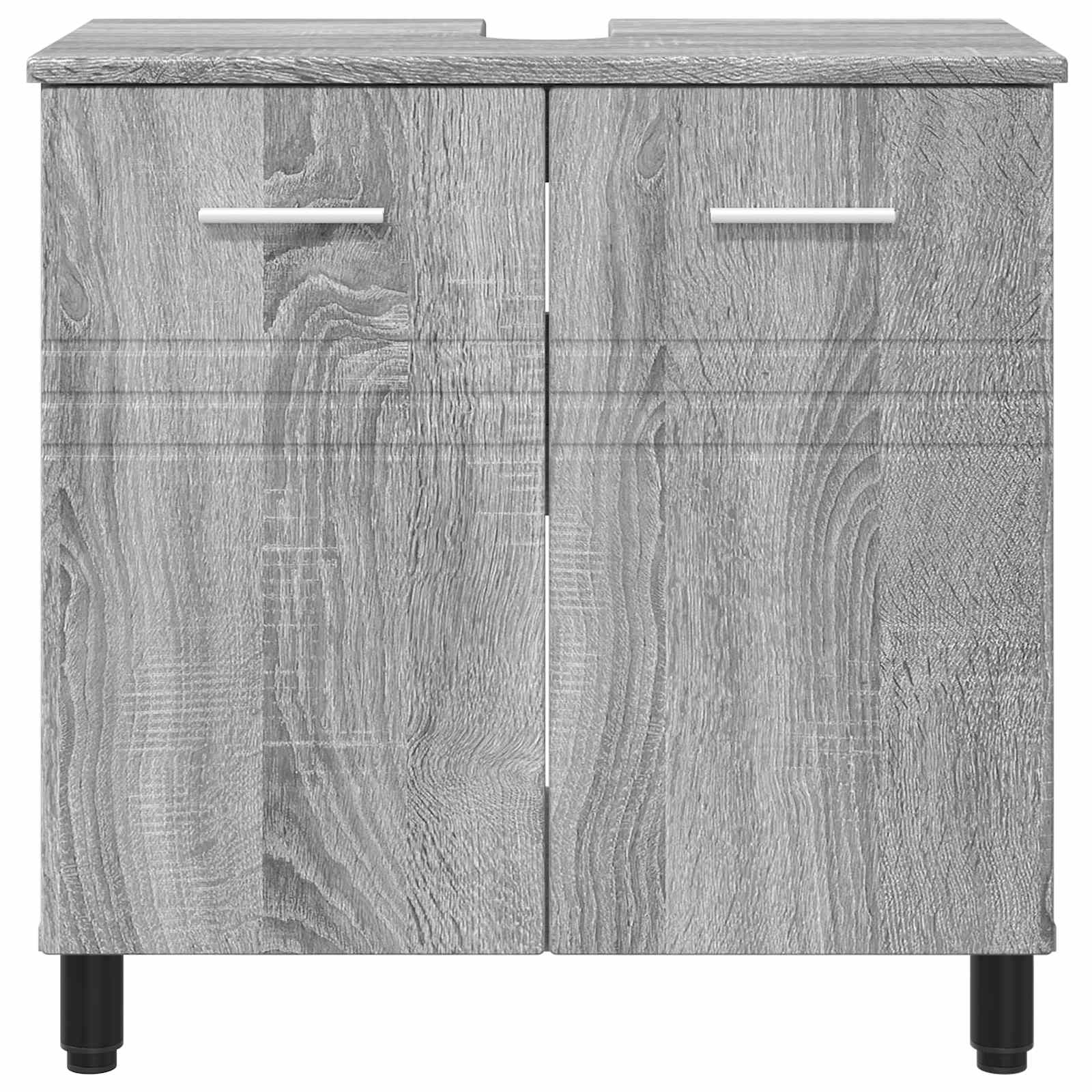 Έπιπλο μπάνιου Γκρι Sonoma 60 x 35 x 60 εκ. Επεξεργασμένο Ξύλο - Pakobazaar