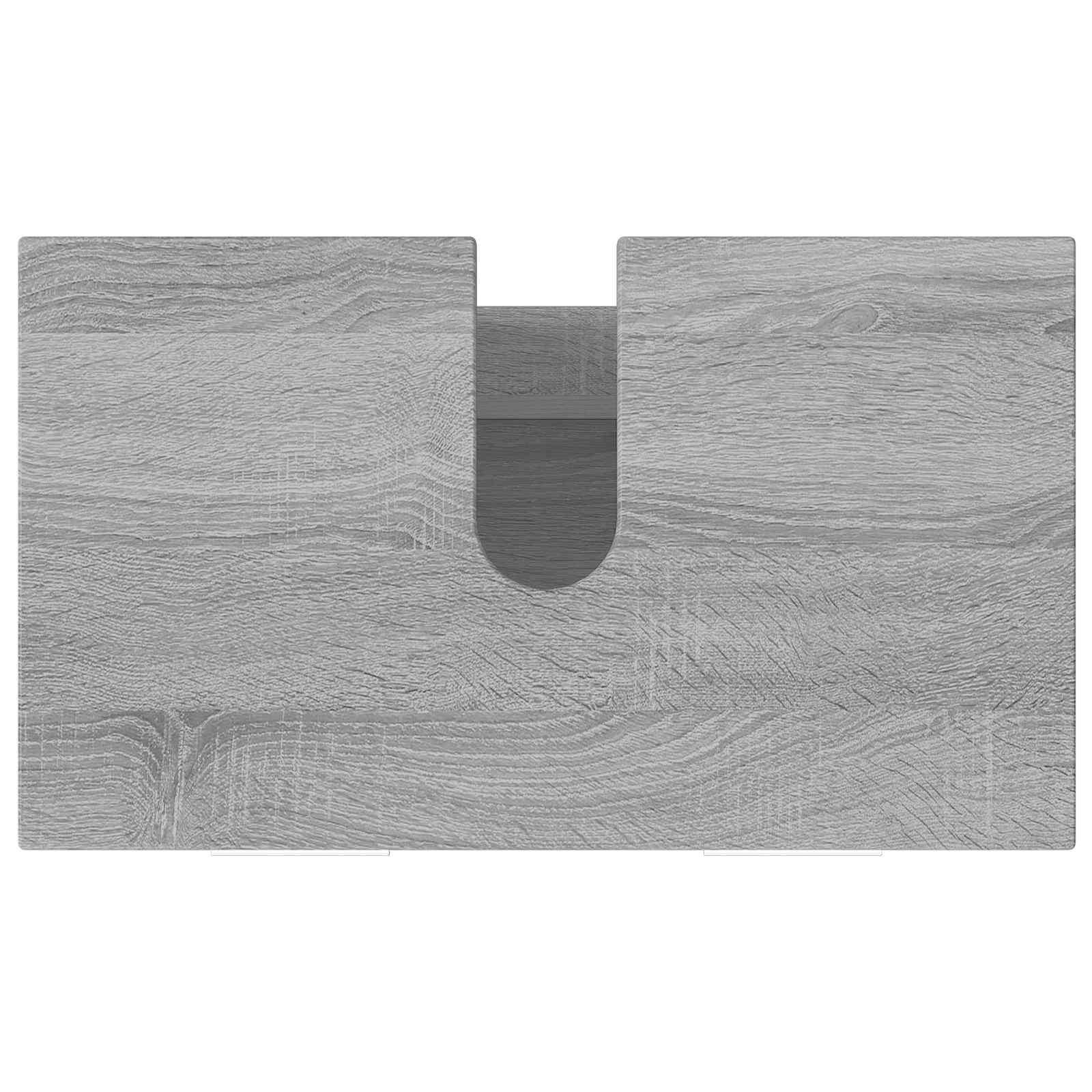 Έπιπλο μπάνιου Γκρι Sonoma 60 x 35 x 60 εκ. Επεξεργασμένο Ξύλο - Pakobazaar