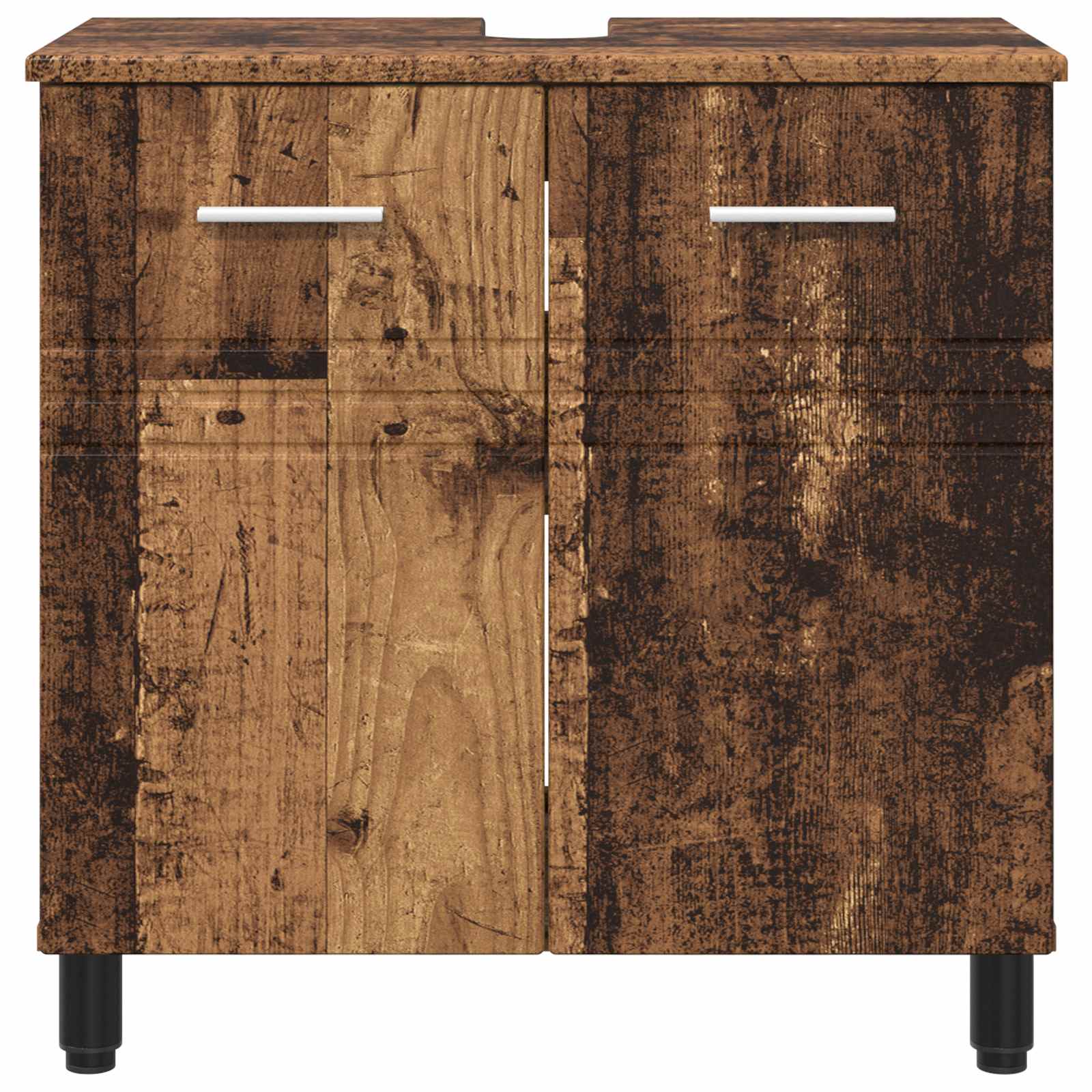 Έπιπλο μπάνιου Παλαιωμένο ξύλο 60 x 35 x 60 εκ. - Pakobazaar
