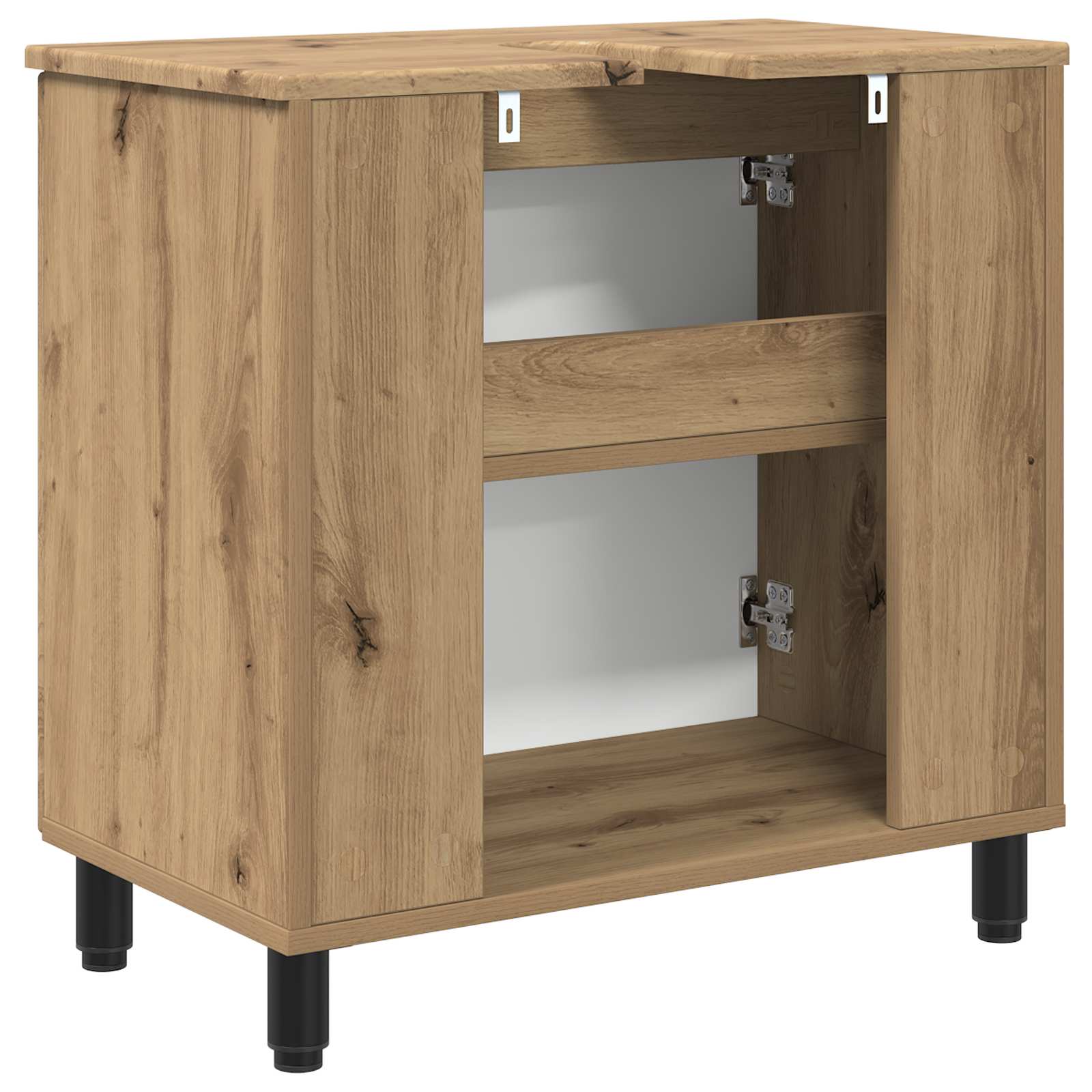Έπιπλο μπάνιου Artisan Δρυς 60 x 35 x 60 εκ. Επεξεργασμένο Ξύλο - Pakobazaar