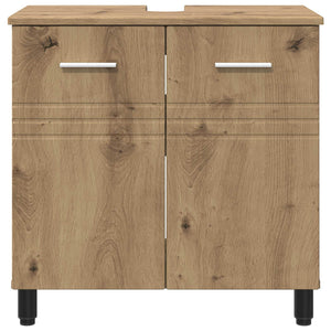 Έπιπλο μπάνιου Artisan Δρυς 60 x 35 x 60 εκ. Επεξεργασμένο Ξύλο - Pakobazaar