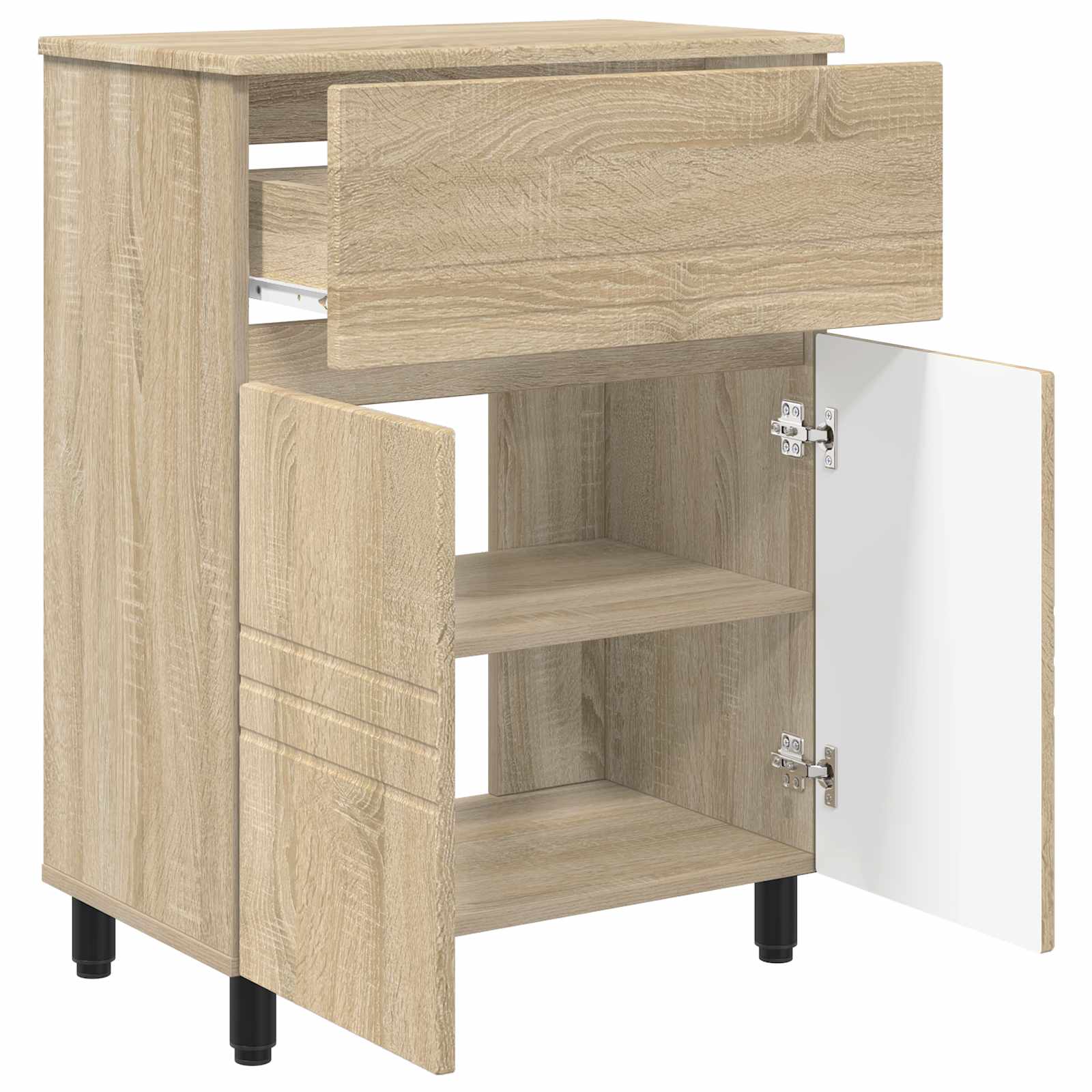 Έπιπλο μπάνιου Sonoma Δρυς 60 x 35 x 80 εκ Επεξεργασμένο Ξύλο - Pakobazaar