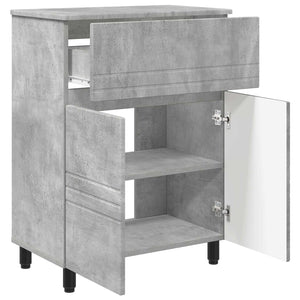 Έπιπλο μπάνιου Γκρι Σκυροδέματος 60 x 35 x 80 εκ - Pakobazaar