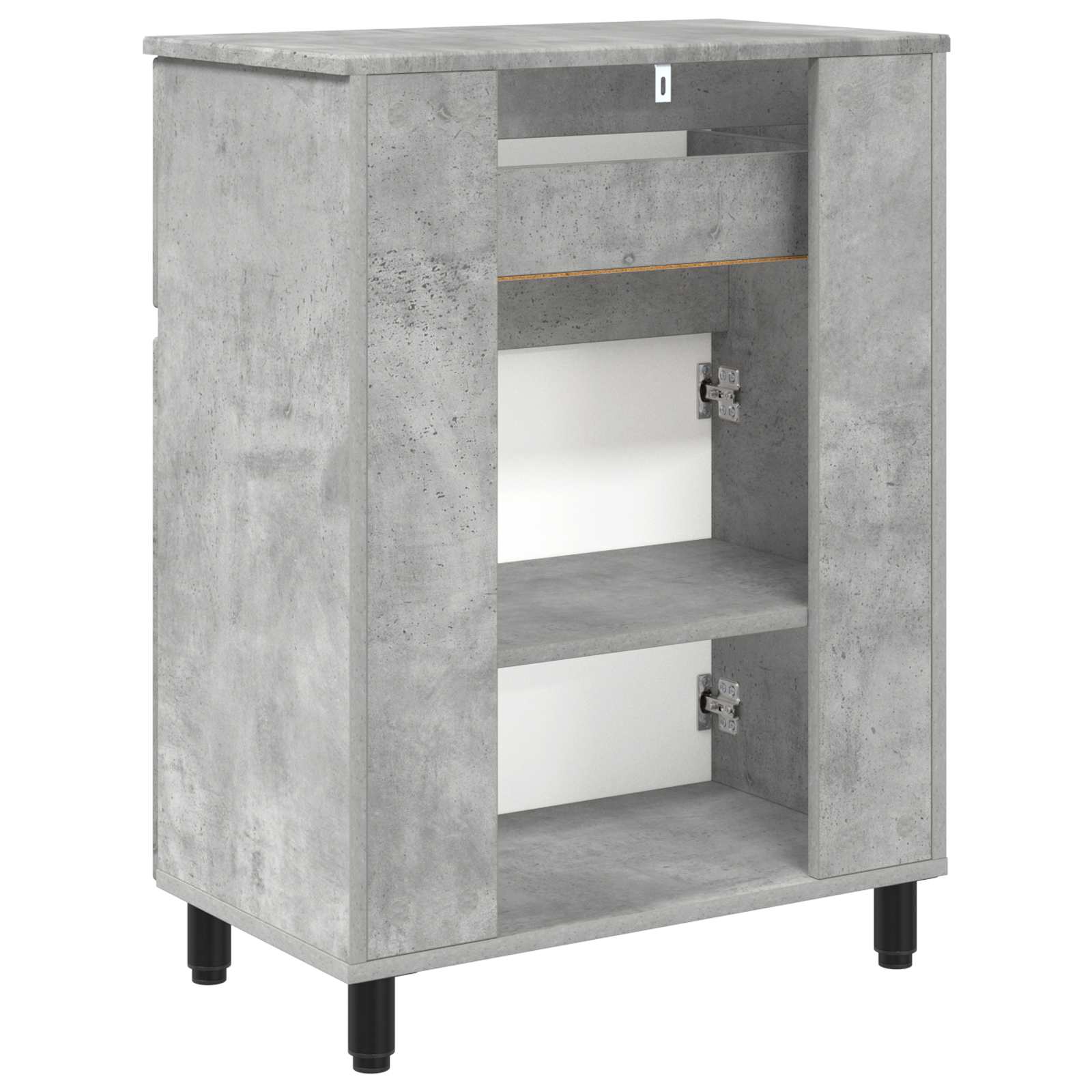 Έπιπλο μπάνιου Γκρι Σκυροδέματος 60 x 35 x 80 εκ - Pakobazaar