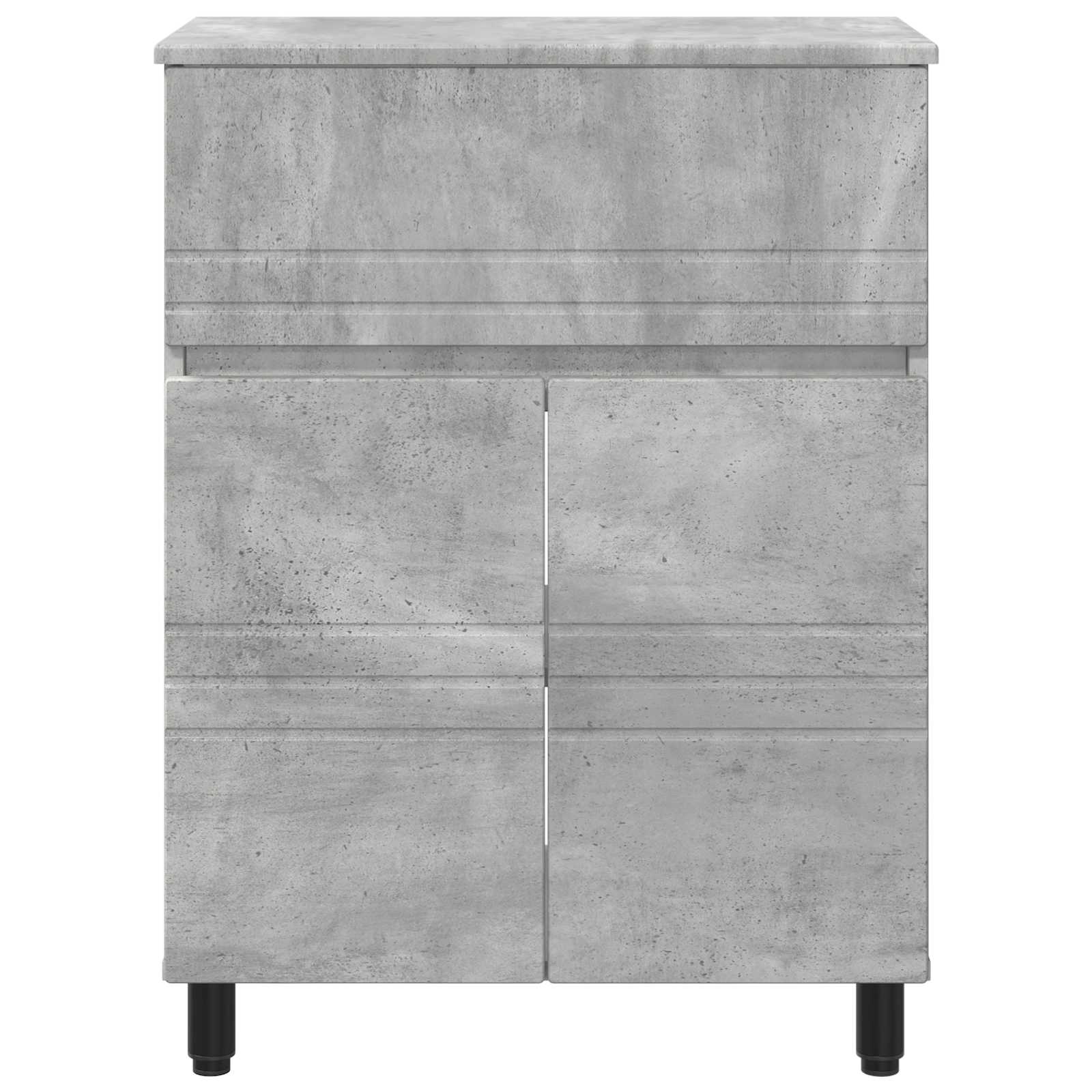 Έπιπλο μπάνιου Γκρι Σκυροδέματος 60 x 35 x 80 εκ - Pakobazaar