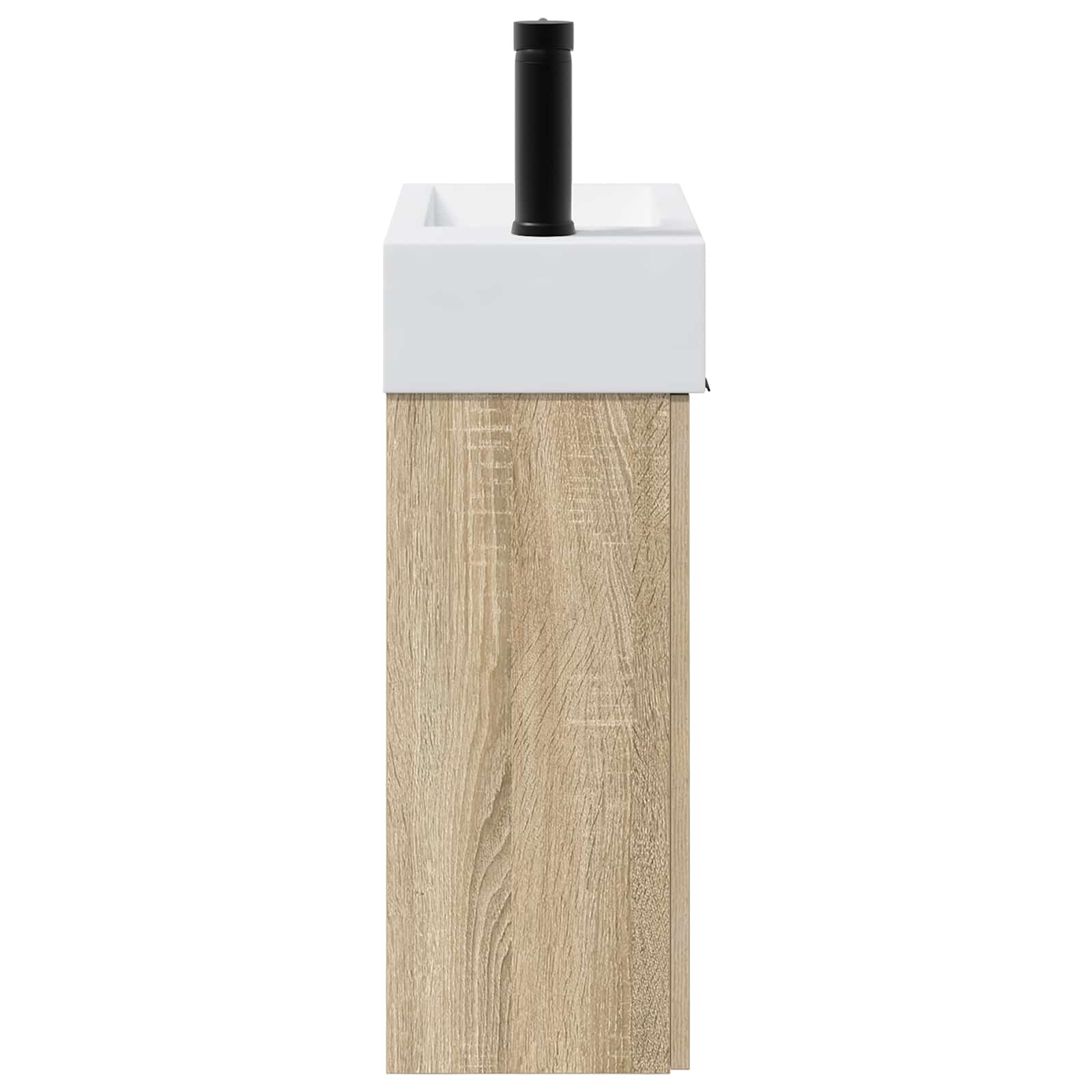 Ντουλάπι Μπάνιου με αποθήκευση Δρύς Sonoma 45,5 x 22,5 x 84 εκ - Pakobazaar