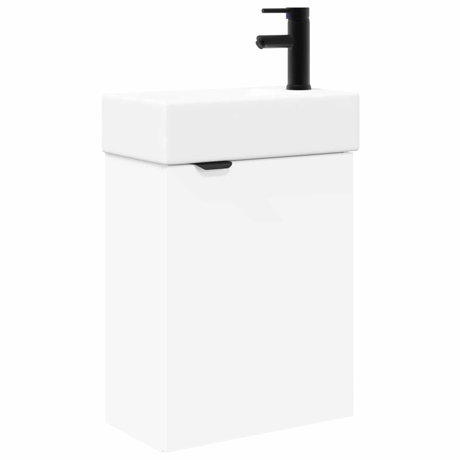Μονάδα μπάνιου με βρύση Λευκό 45,5 x 22,5 x 84 εκ - Pakobazaar