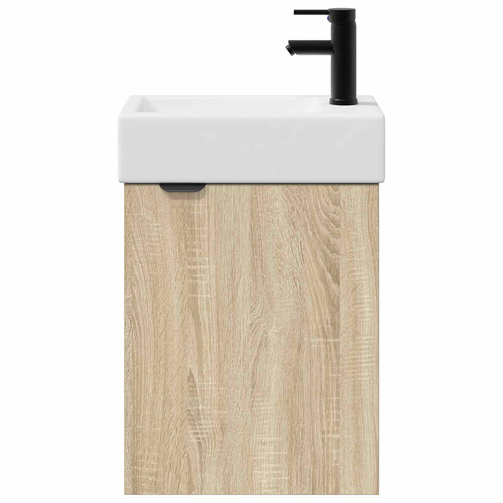 Μονάδα μπάνιου με βρύση Sonoma Δρυς 45,5 x 22,5 x 84 εκ - Pakobazaar