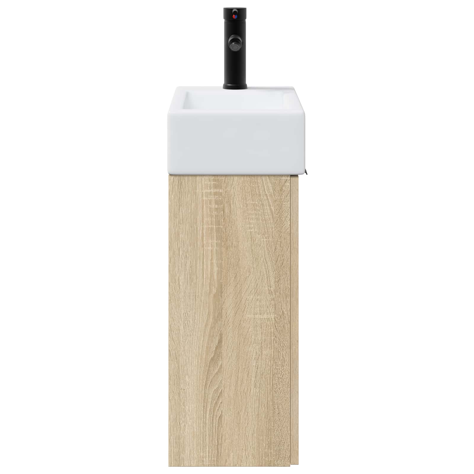 Μονάδα μπάνιου με βρύση Sonoma Δρυς 45,5 x 22,5 x 84 εκ - Pakobazaar