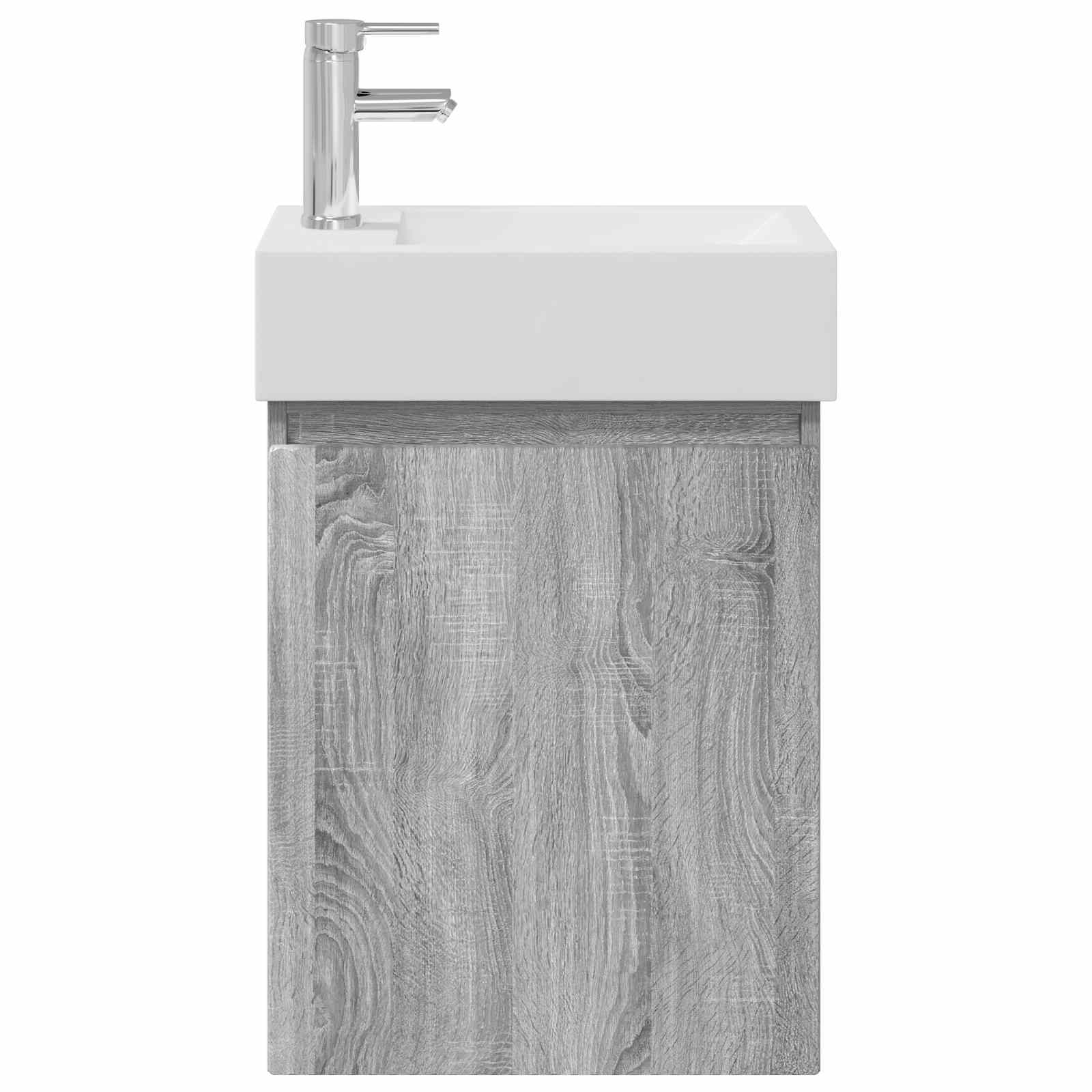 Μονάδα μπάνιου με βρύση Γκρι Sonoma 45,5 x 22,5 x 84 εκ - Pakobazaar