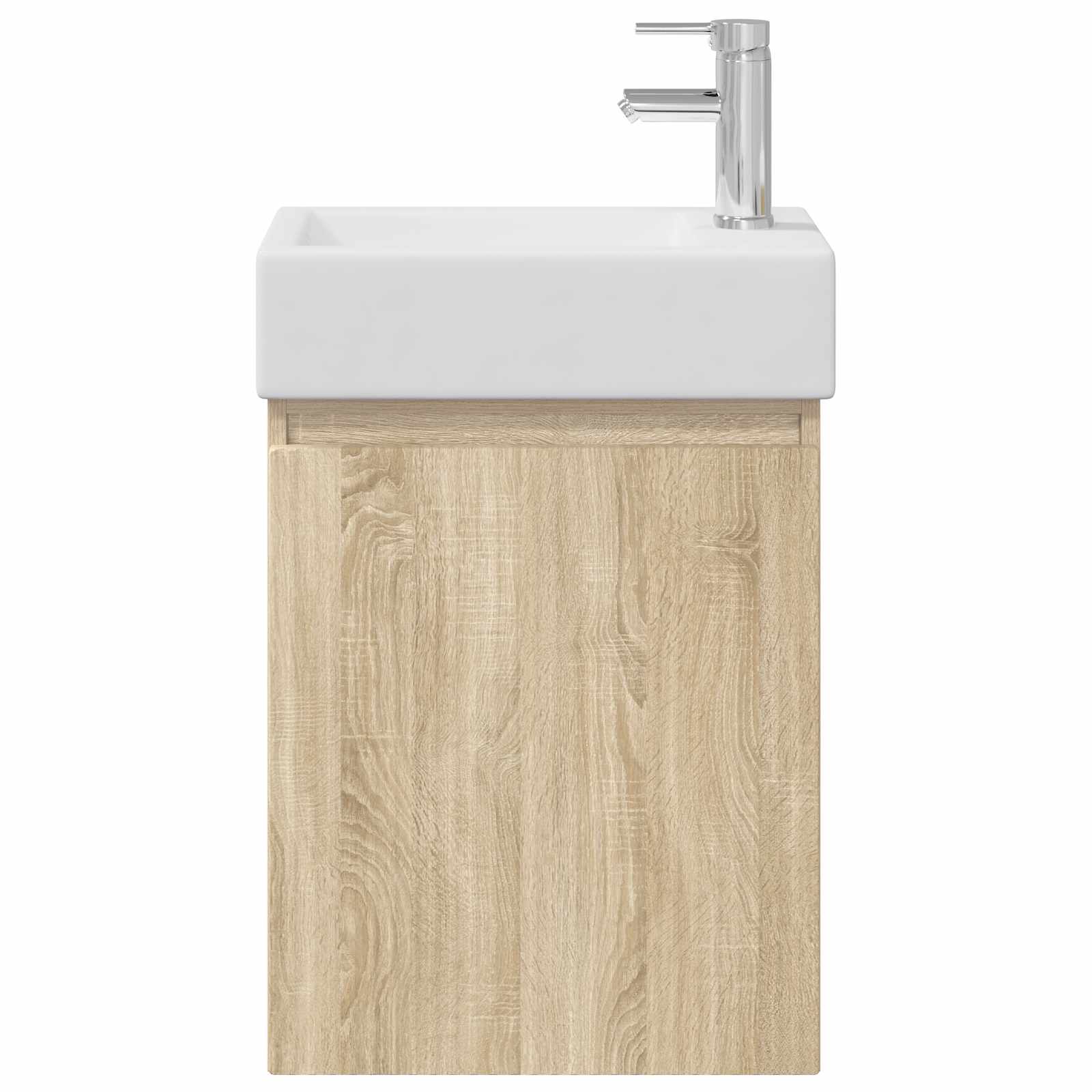 Μονάδα μπάνιου με βρύση Sonoma Δρυς 45,5 x 22,5 x 84 εκ - Pakobazaar