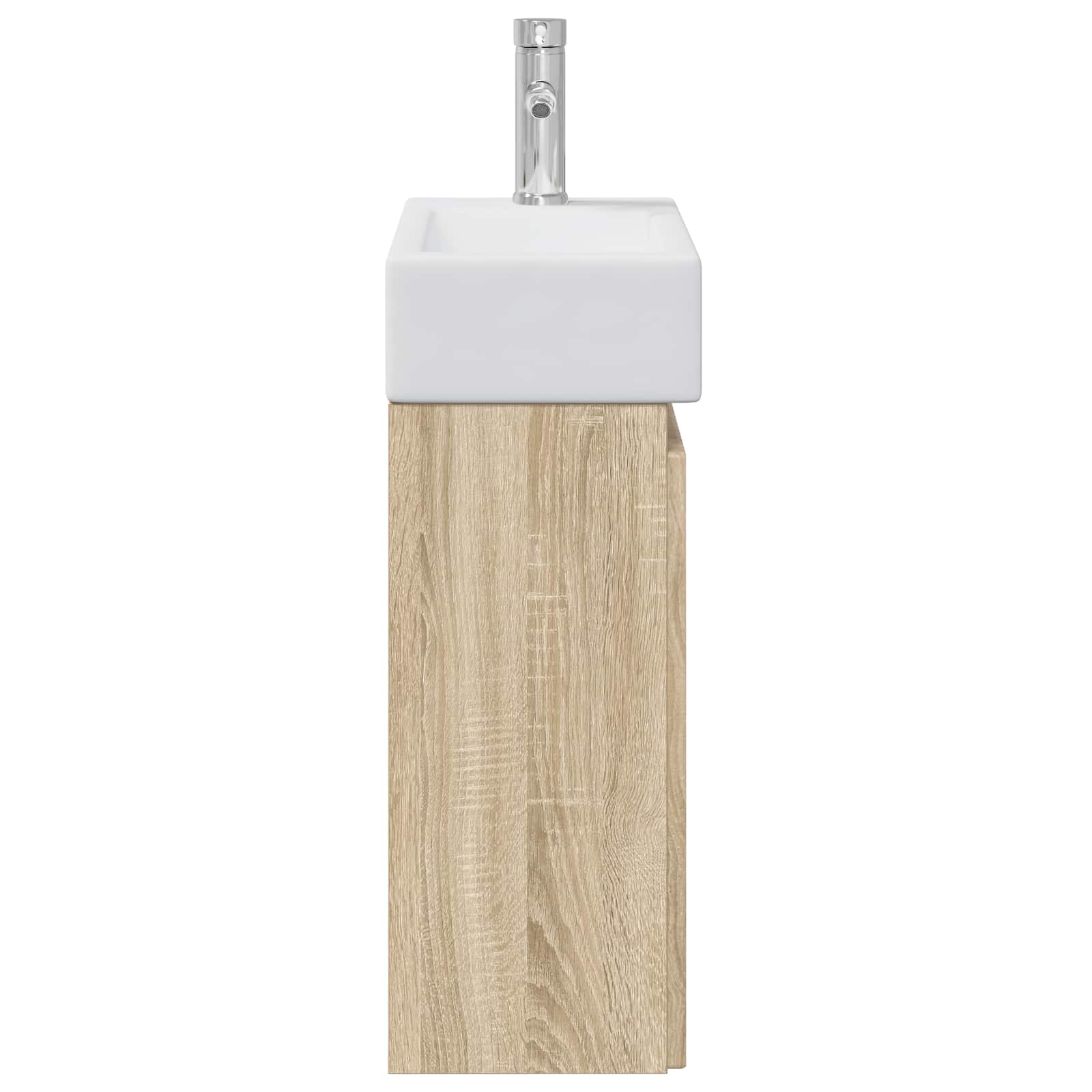 Μονάδα μπάνιου με βρύση Sonoma Δρυς 45,5 x 22,5 x 84 εκ - Pakobazaar
