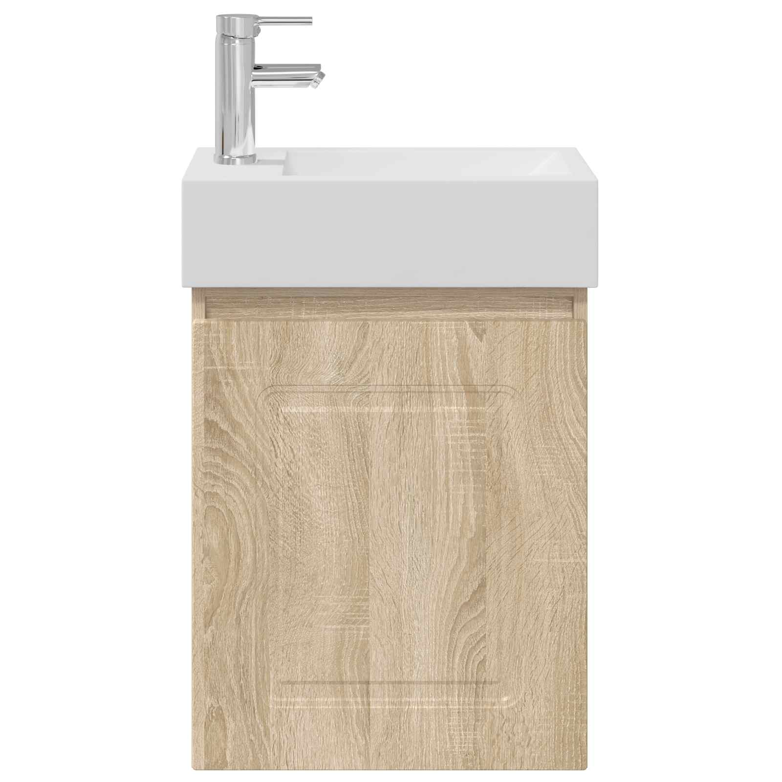 Μονάδα μπάνιου με βρύση Sonoma Δρυς 45,5 x 22,5 x 84 εκ - Pakobazaar