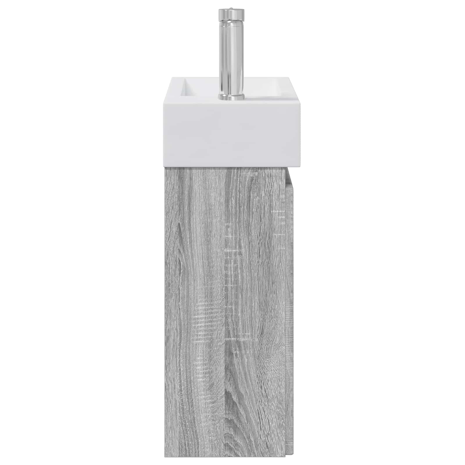 Μονάδα μπάνιου με βρύση Γκρι Sonoma 45,5 x 22,5 x 84 εκ - Pakobazaar