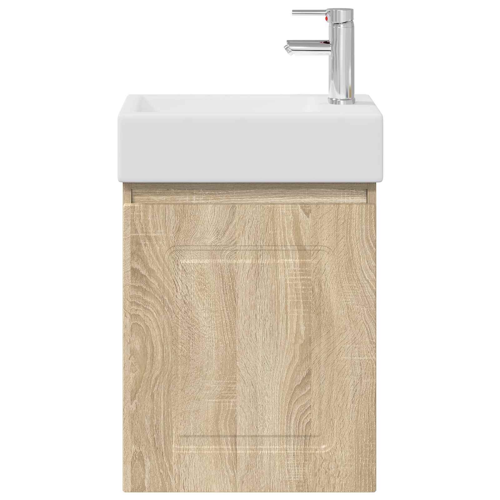 Μονάδα μπάνιου με βρύση Sonoma Δρυς 45,5 x 22,5 x 84 εκ - Pakobazaar