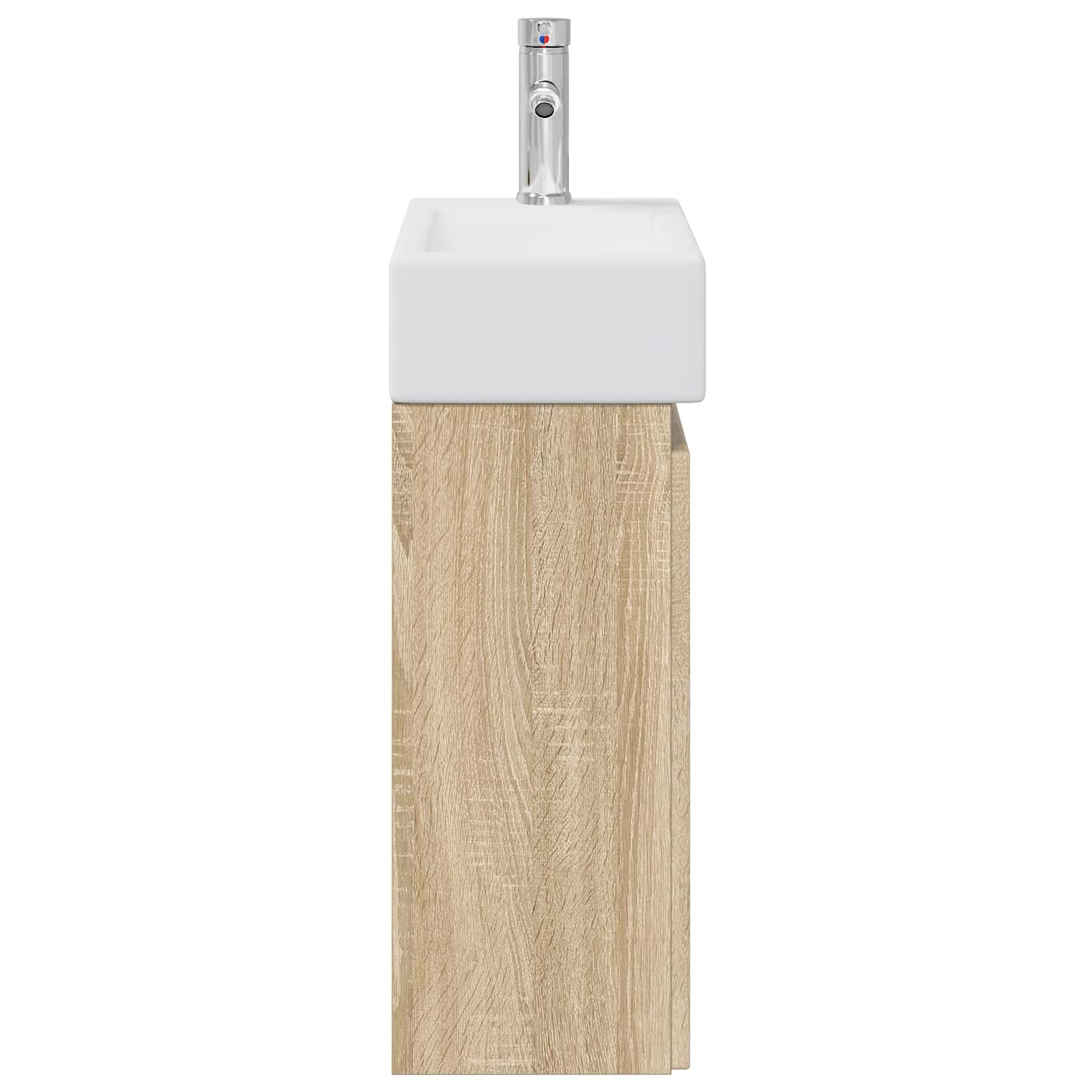 Μονάδα μπάνιου με βρύση Sonoma Δρυς 45,5 x 22,5 x 84 εκ - Pakobazaar