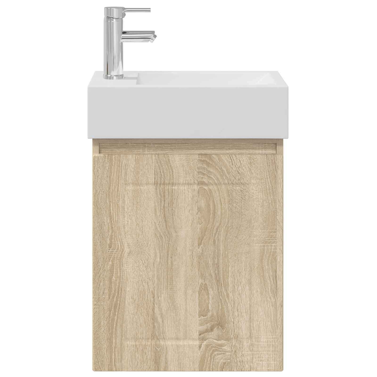 Μονάδα μπάνιου με βρύση Sonoma Δρυς 45,5 x 25,5 x 84 εκ - Pakobazaar
