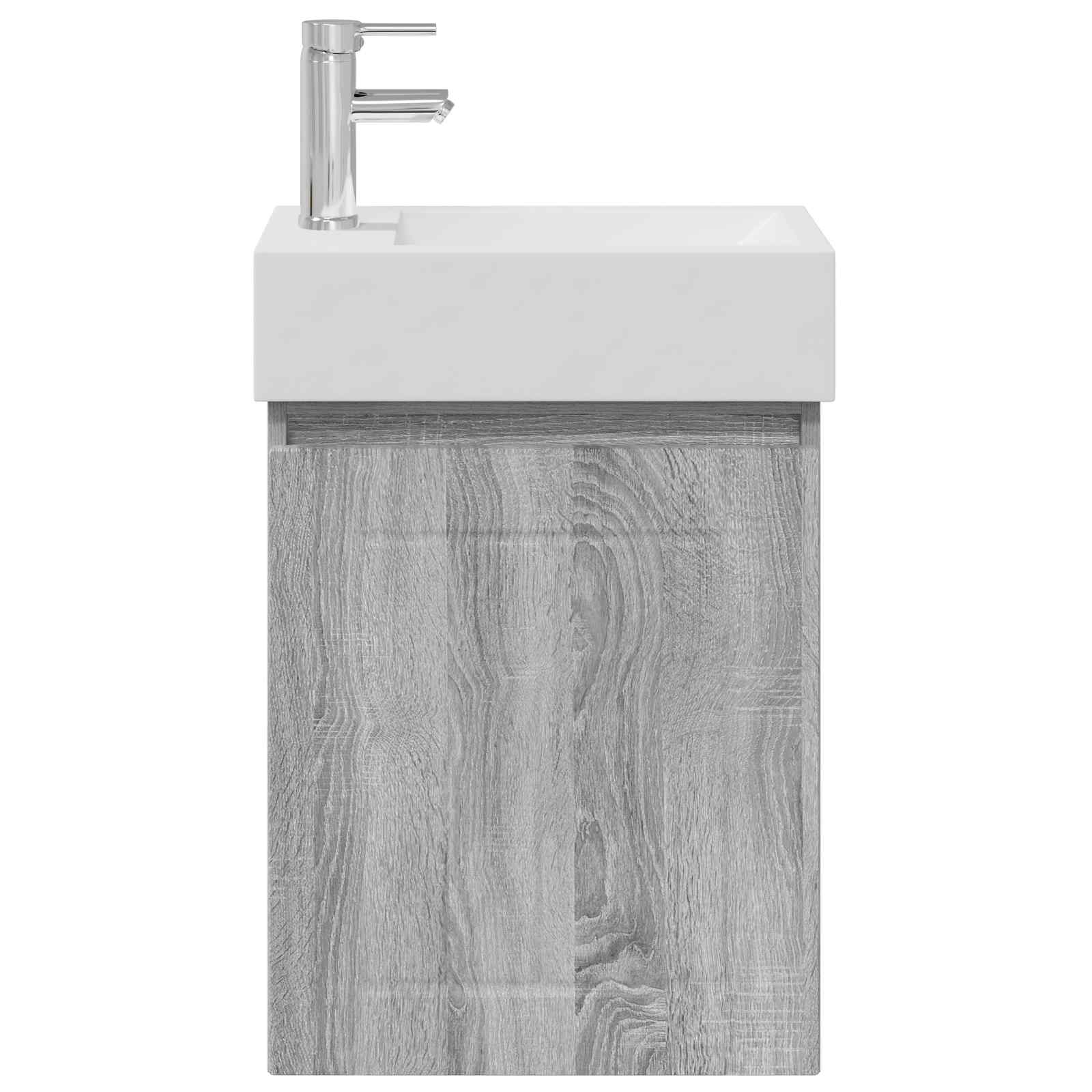 Μονάδα μπάνιου με βρύση Γκρι Sonoma 45,5 x 25,5 x 84 εκ - Pakobazaar